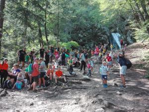 Vsaka skupina je postavila svoj šotor" Foto: Timotej Gruden